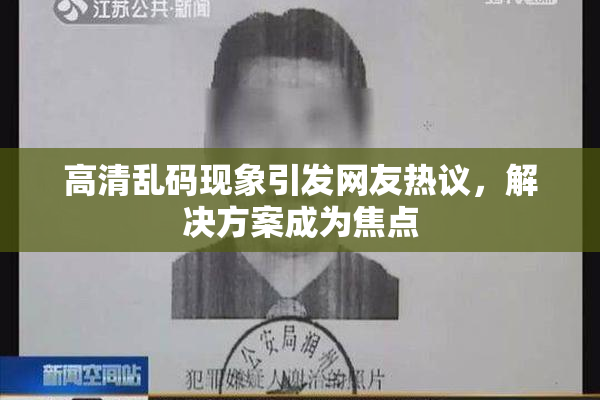 高清乱码现象引发网友热议，解决方案成为焦点