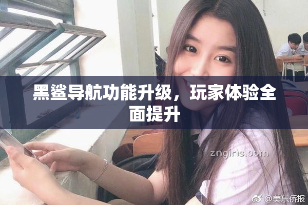 黑鲨导航功能升级，玩家体验全面提升