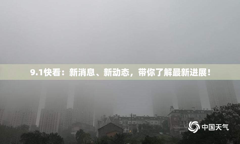 9.1快看：新消息、新动态，带你了解最新进展！
