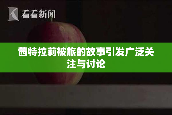 茜特拉莉被旅的故事引发广泛关注与讨论