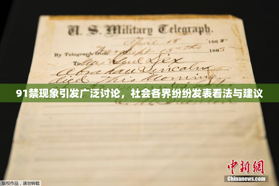 91禁现象引发广泛讨论，社会各界纷纷发表看法与建议
