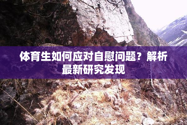 体育生如何应对自慰问题？解析最新研究发现
