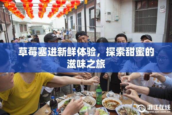 草莓塞进新鲜体验，探索甜蜜的滋味之旅