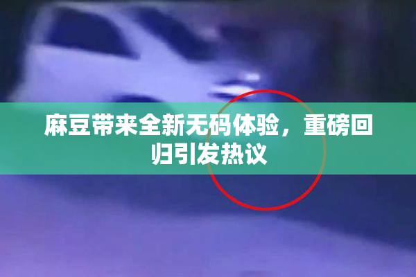 麻豆带来全新无码体验，重磅回归引发热议