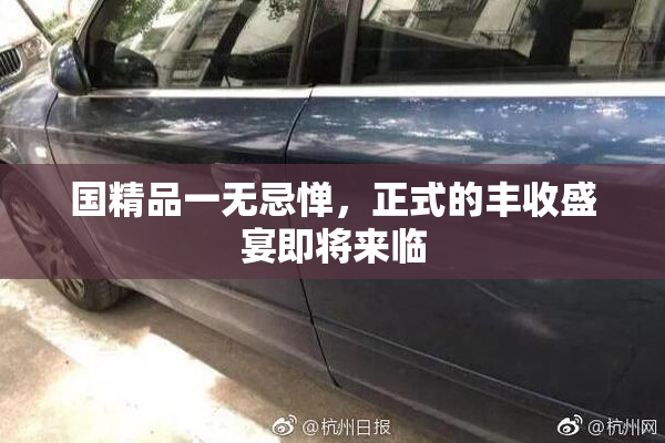 国精品一无忌惮，正式的丰收盛宴即将来临