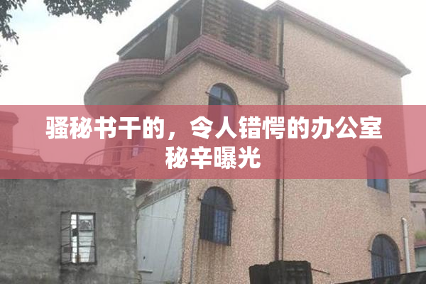 骚秘书干的，令人错愕的办公室秘辛曝光