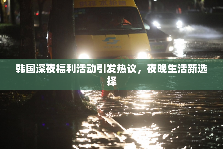 韩国深夜福利活动引发热议，夜晚生活新选择