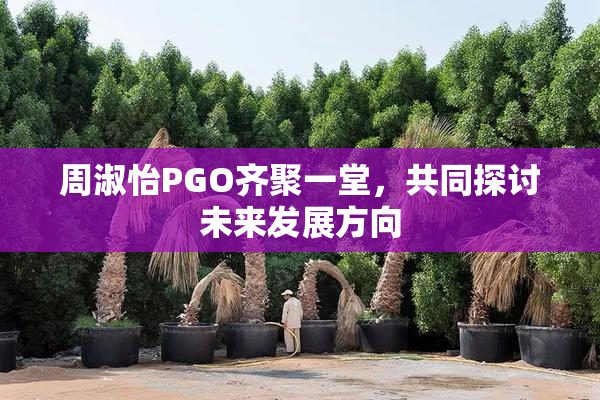 周淑怡PGO齐聚一堂，共同探讨未来发展方向
