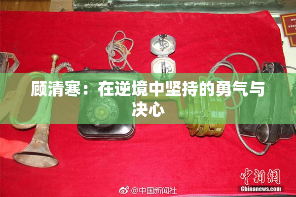 顾清寒：在逆境中坚持的勇气与决心