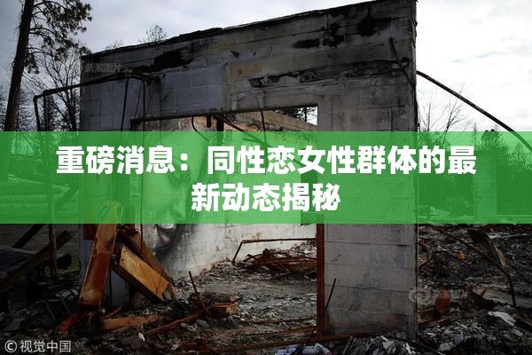 重磅消息：同性恋女性群体的最新动态揭秘