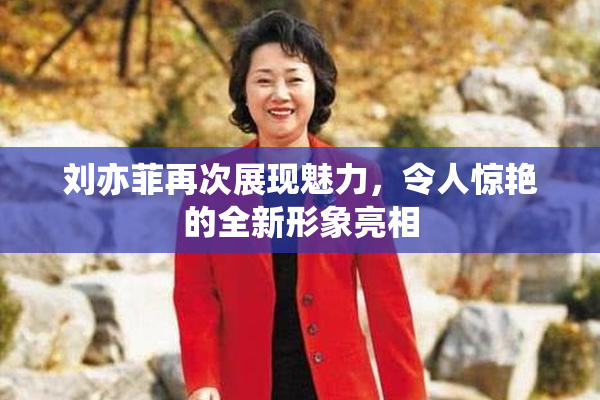 刘亦菲再次展现魅力，令人惊艳的全新形象亮相