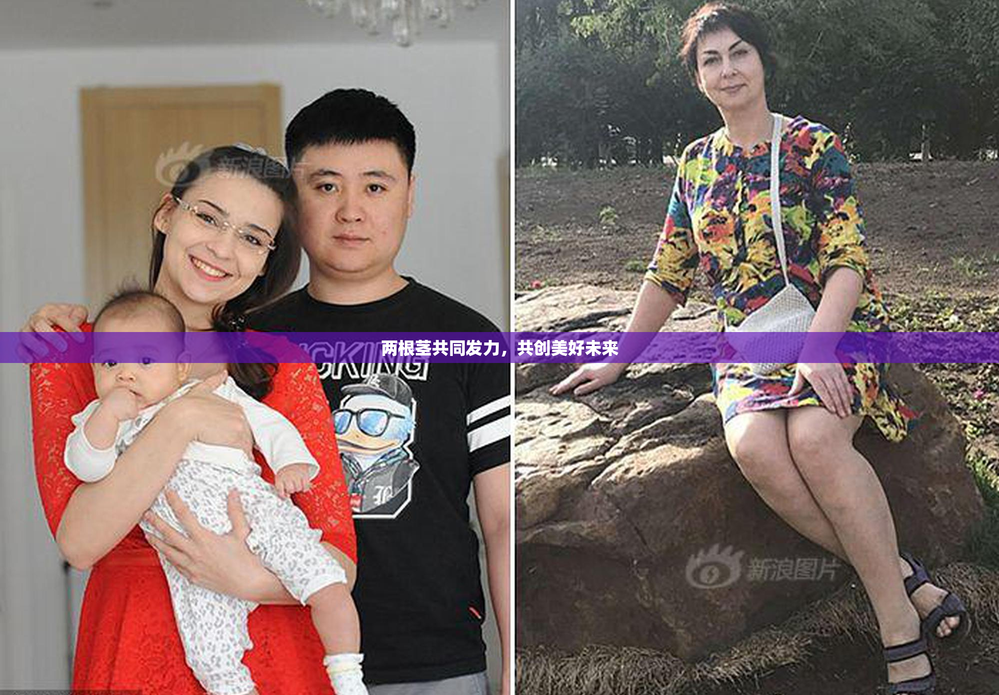 两根茎共同发力，共创美好未来