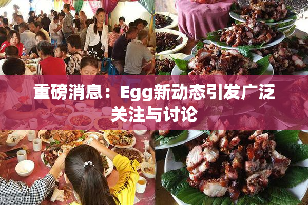 重磅消息：Egg新动态引发广泛关注与讨论