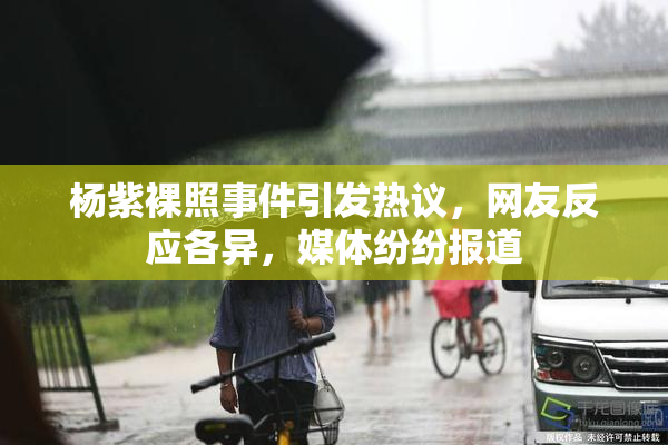 杨紫裸照事件引发热议，网友反应各异，媒体纷纷报道