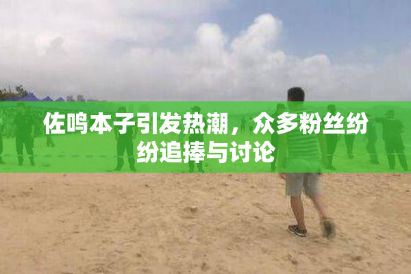 佐鸣本子引发热潮，众多粉丝纷纷追捧与讨论
