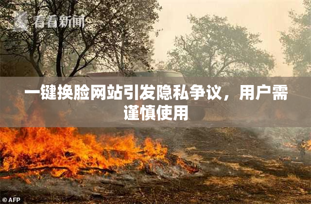 一键换脸网站引发隐私争议，用户需谨慎使用
