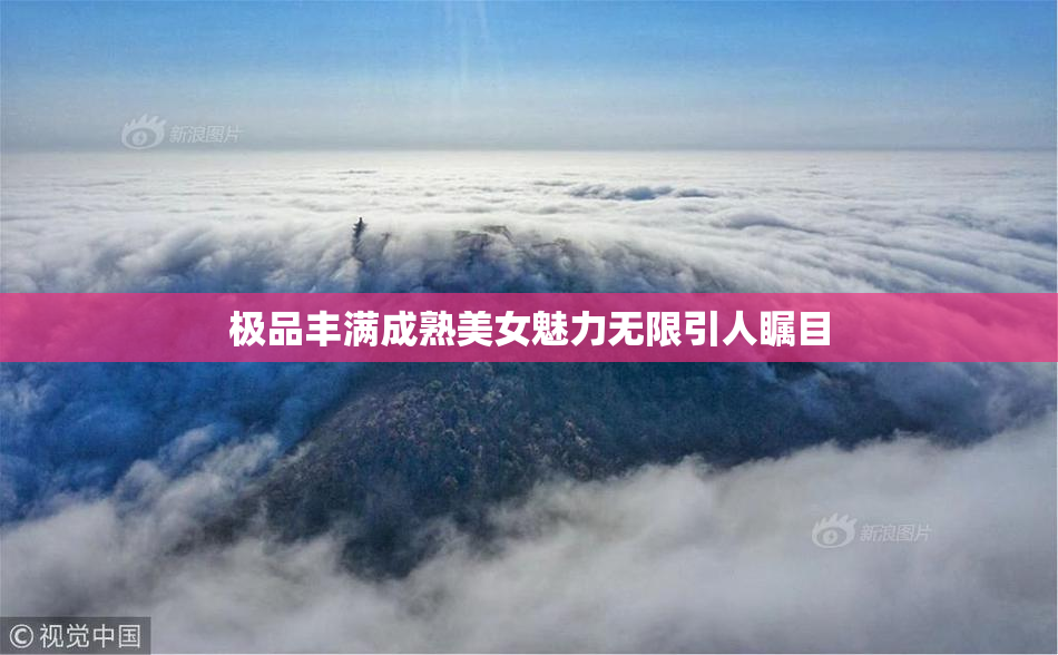 极品丰满成熟美女魅力无限引人瞩目