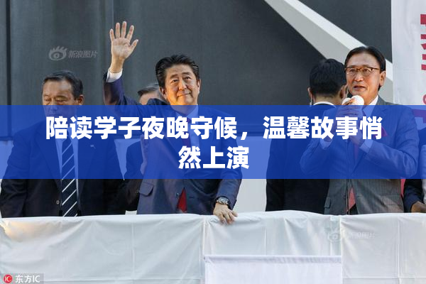 陪读学子夜晚守候，温馨故事悄然上演