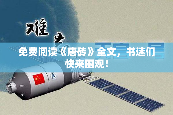 免费阅读《唐砖》全文，书迷们快来围观！
