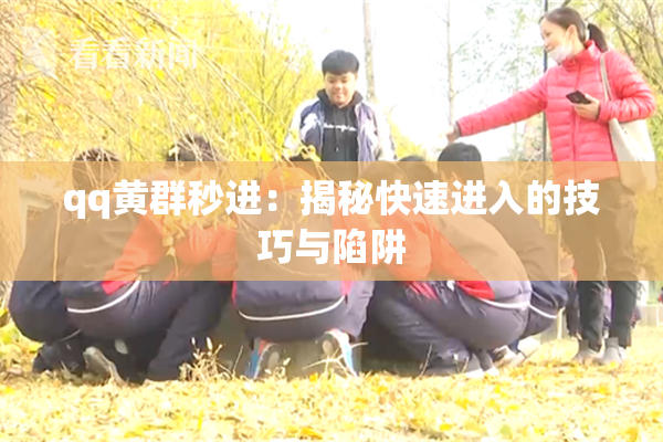 qq黄群秒进：揭秘快速进入的技巧与陷阱