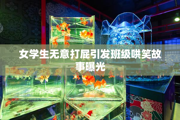 女学生无意打屁引发班级哄笑故事曝光