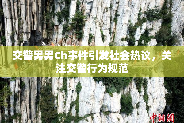 交警男男Ch事件引发社会热议，关注交警行为规范