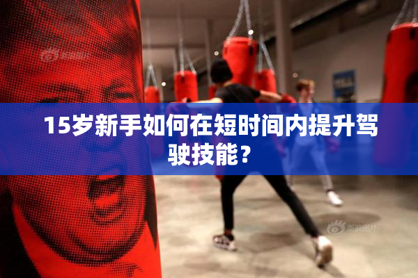 15岁新手如何在短时间内提升驾驶技能？