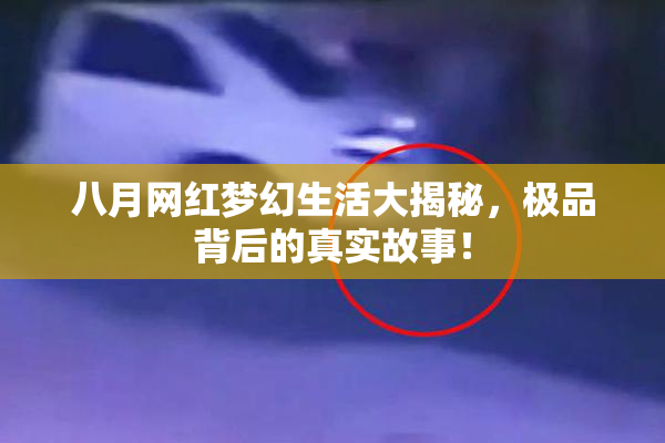八月网红梦幻生活大揭秘，极品背后的真实故事！