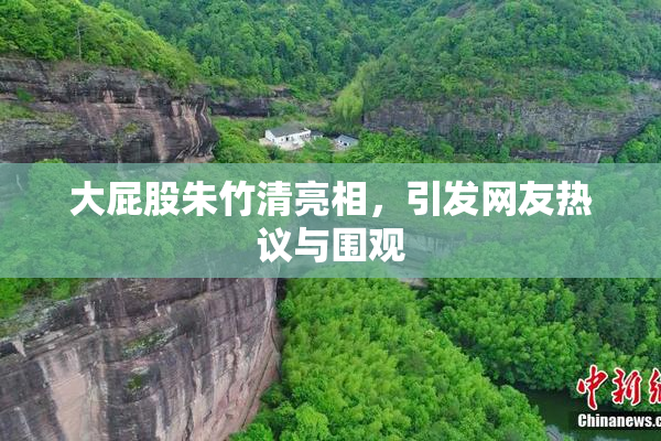 大屁股朱竹清亮相，引发网友热议与围观