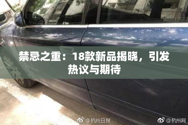 禁忌之重：18款新品揭晓，引发热议与期待