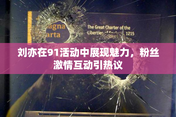 刘亦在91活动中展现魅力，粉丝激情互动引热议
