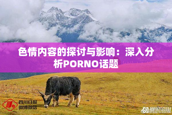 色情内容的探讨与影响：深入分析PORNO话题