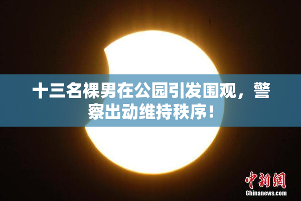 十三名裸男在公园引发围观，警察出动维持秩序！