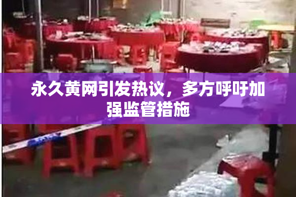 永久黄网引发热议，多方呼吁加强监管措施