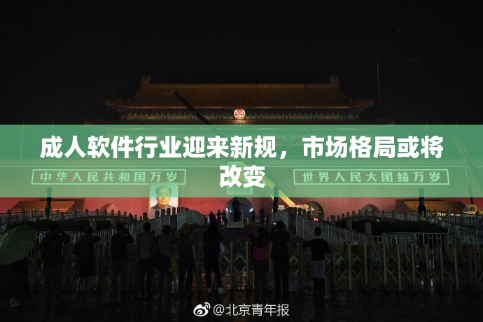 成人软件行业迎来新规，市场格局或将改变