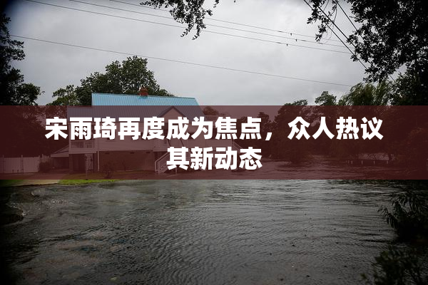 宋雨琦再度成为焦点，众人热议其新动态