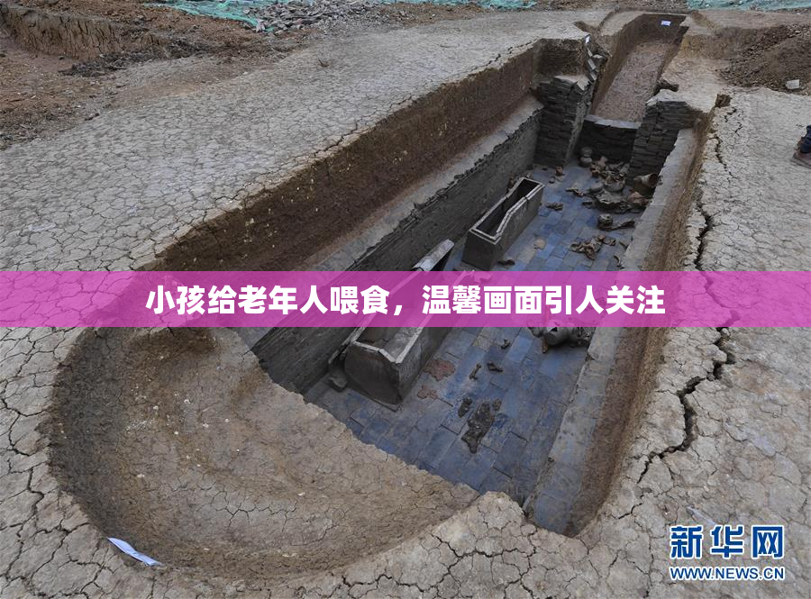 小孩给老年人喂食，温馨画面引人关注