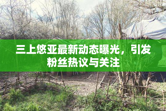 三上悠亚最新动态曝光，引发粉丝热议与关注