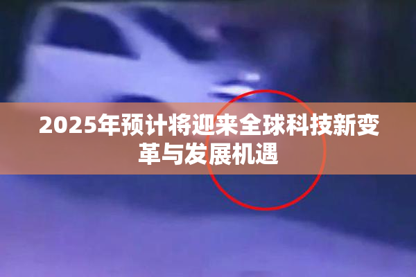 2025年预计将迎来全球科技新变革与发展机遇