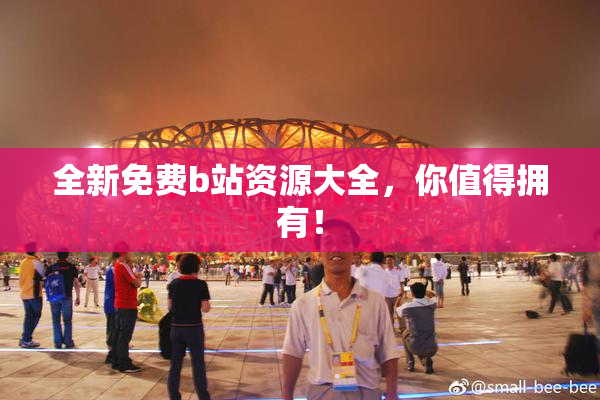 全新免费b站资源大全，你值得拥有！