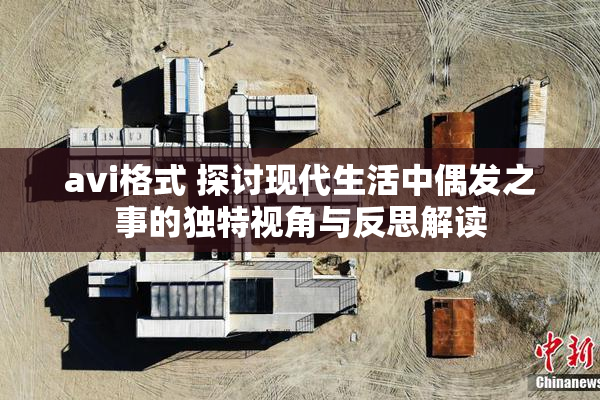 avi格式 探讨现代生活中偶发之事的独特视角与反思解读
