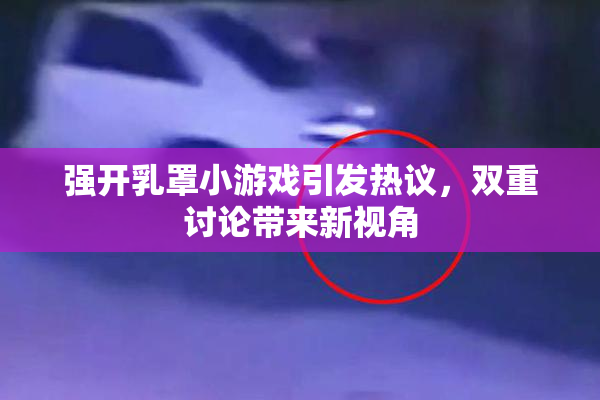 强开乳罩小游戏引发热议，双重讨论带来新视角