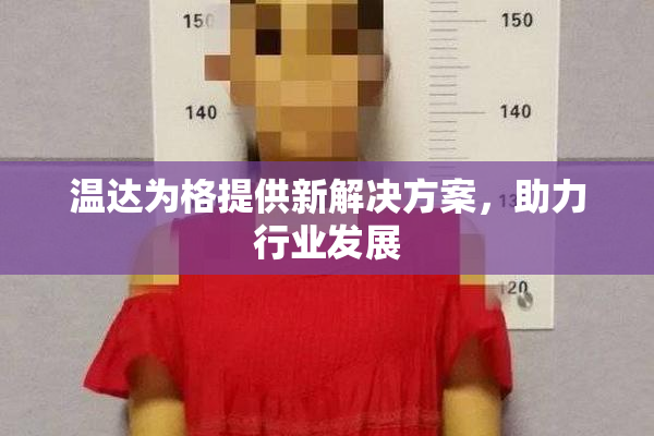 温达为格提供新解决方案，助力行业发展