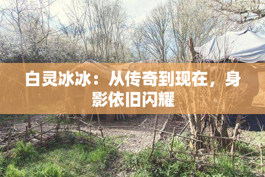 白灵冰冰：从传奇到现在，身影依旧闪耀