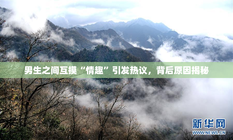 男生之间互摸“情趣”引发热议，背后原因揭秘