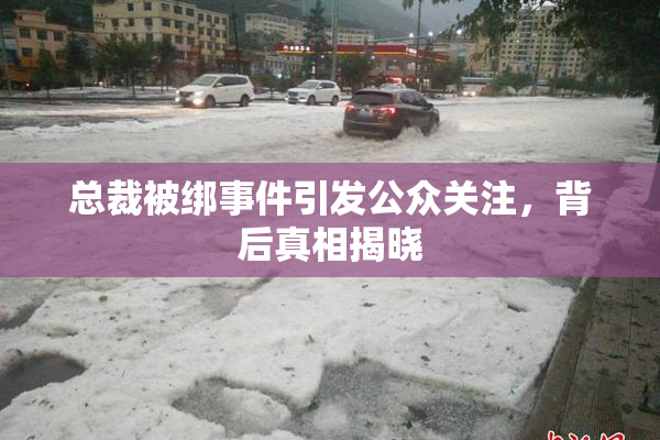 总裁被绑事件引发公众关注，背后真相揭晓