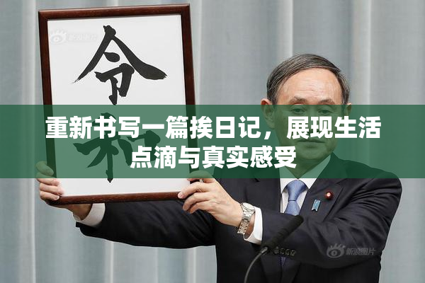 重新书写一篇挨日记，展现生活点滴与真实感受