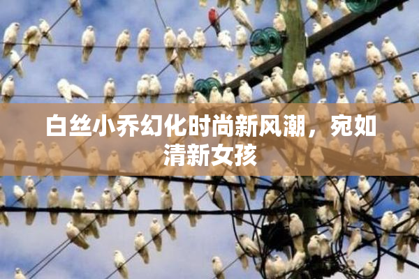 白丝小乔幻化时尚新风潮，宛如清新女孩