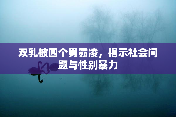双乳被四个男霸凌，揭示社会问题与性别暴力