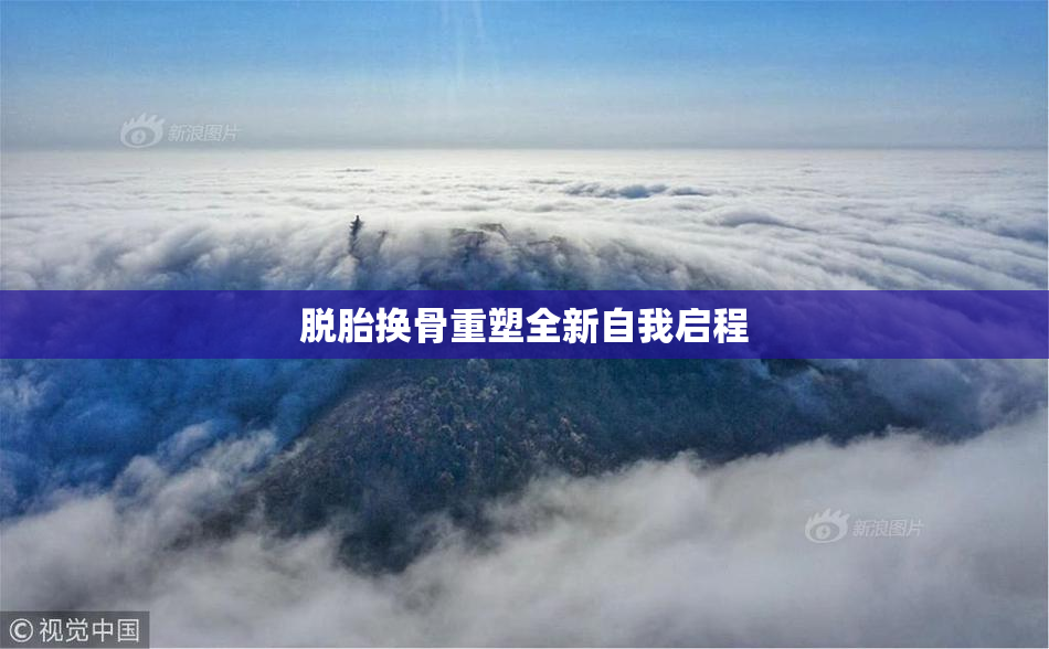 脱胎换骨重塑全新自我启程